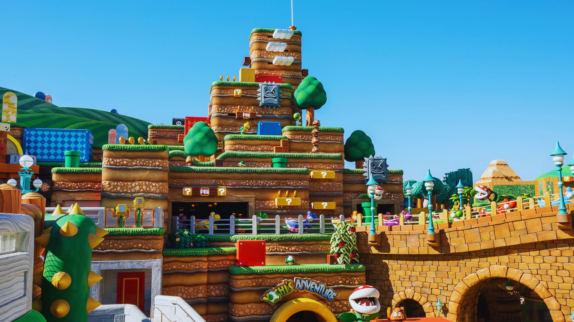 Super Nintendo World: A Colorful Gaming Universe
