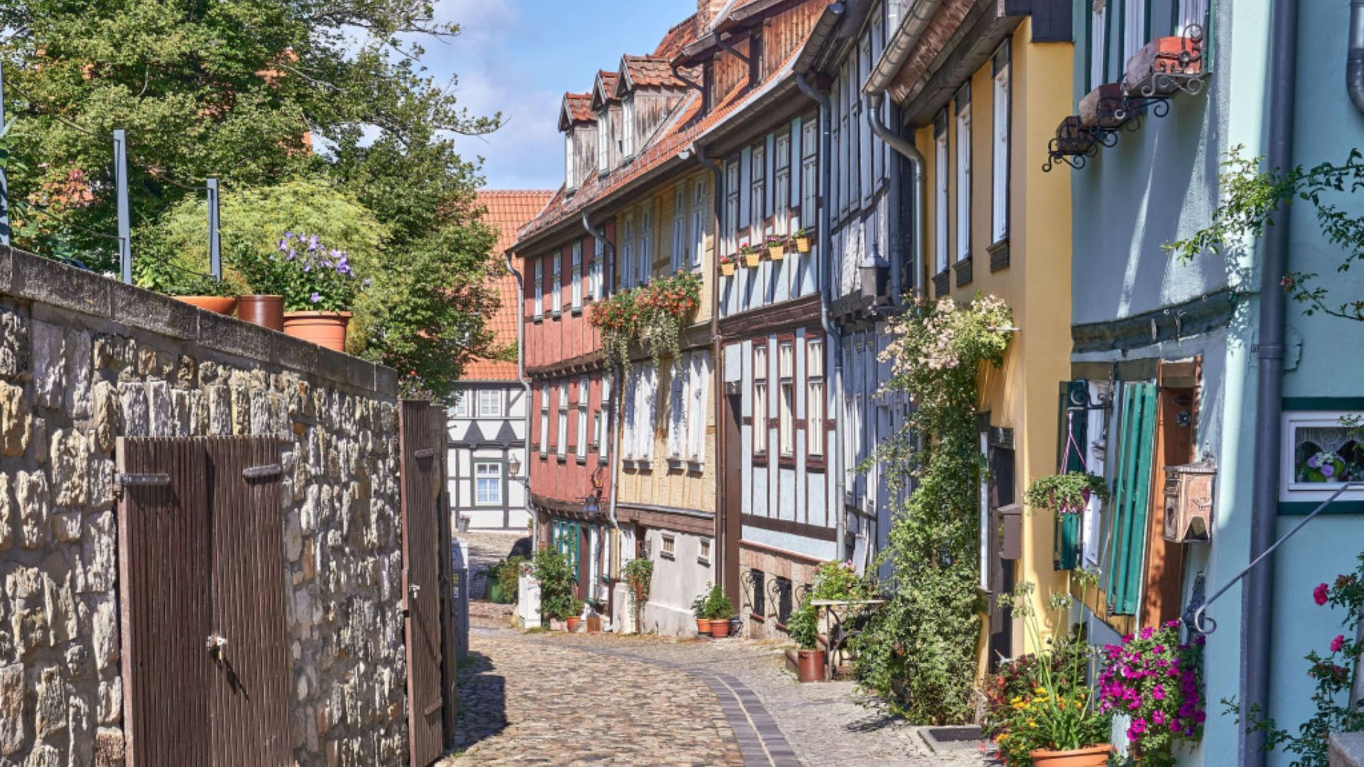 Visit Quedlinburg's Half-Timbered Streets