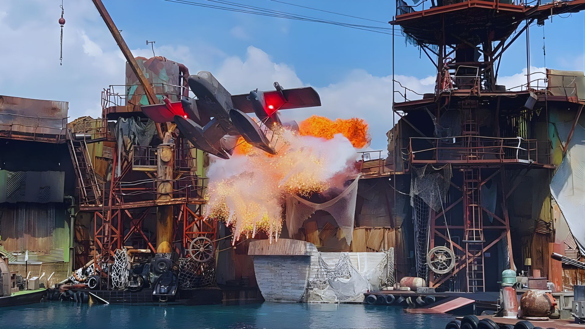 A vibrant underwater scene featuring colorful marine life inspired by Disney's imaginative oceanic world.
