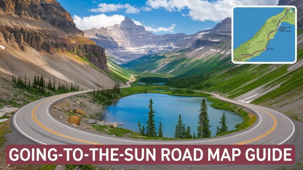 Going to the Sun Road Map