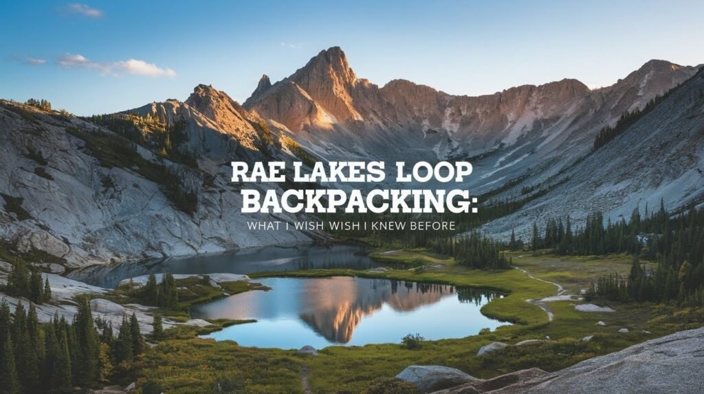 Rae Lakes Loop Backpacking