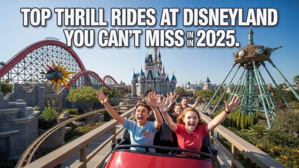 Top Thrill Rides at Disneyland