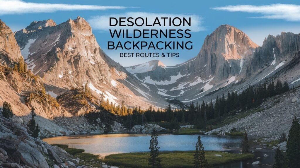 Desolation Wilderness Backpacking