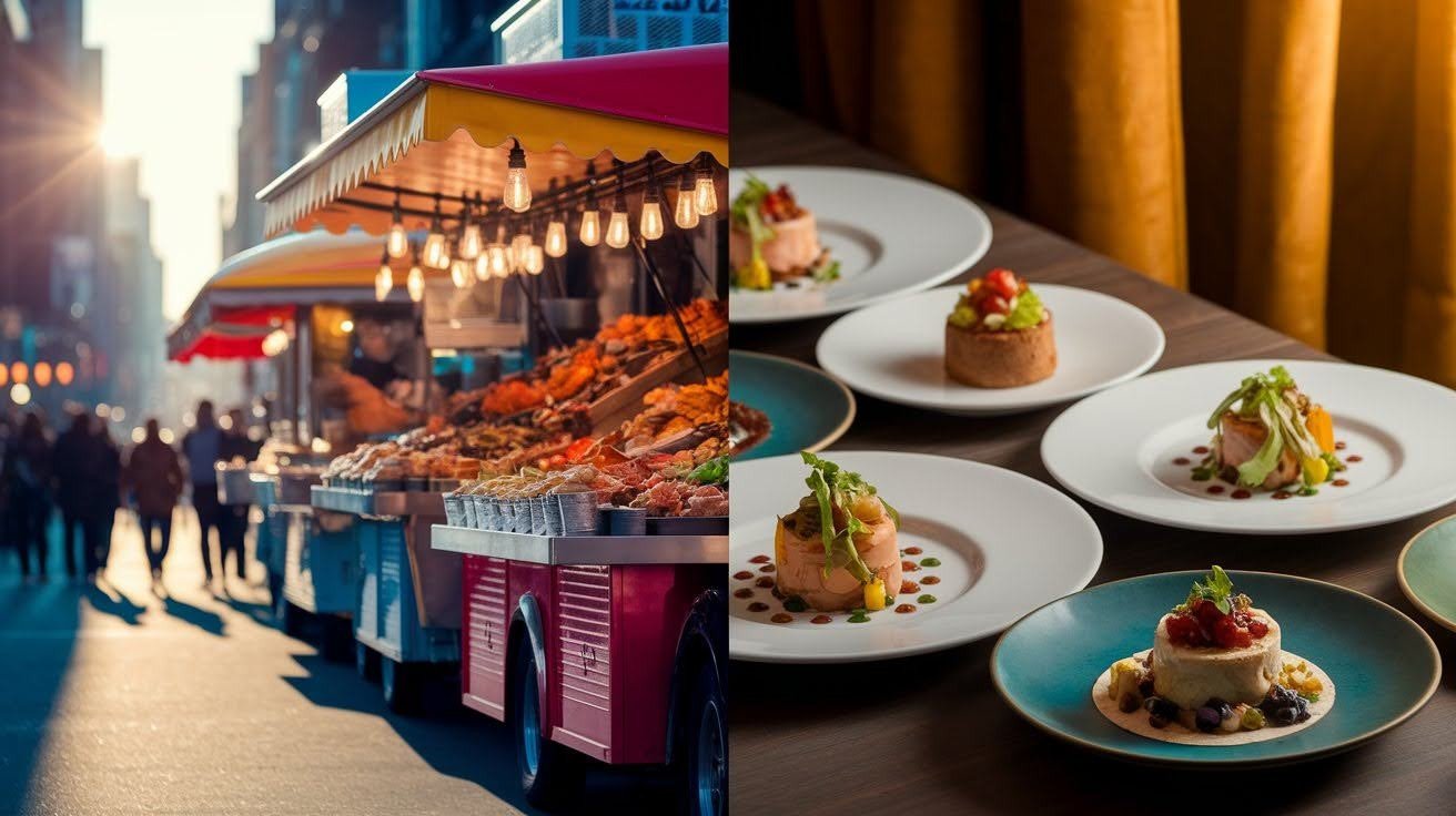 Diverse Dining Options from Street Food to Fine Dining