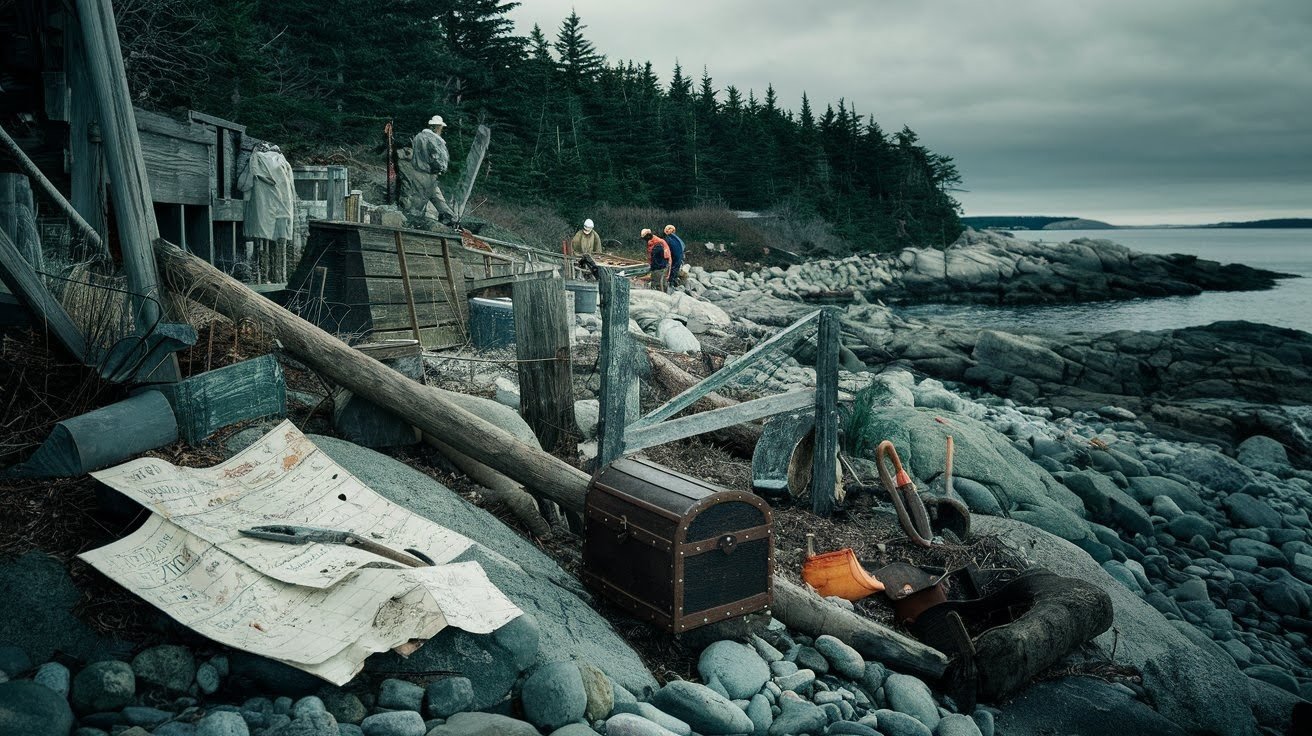 Oak Island Treasure Hunting experience