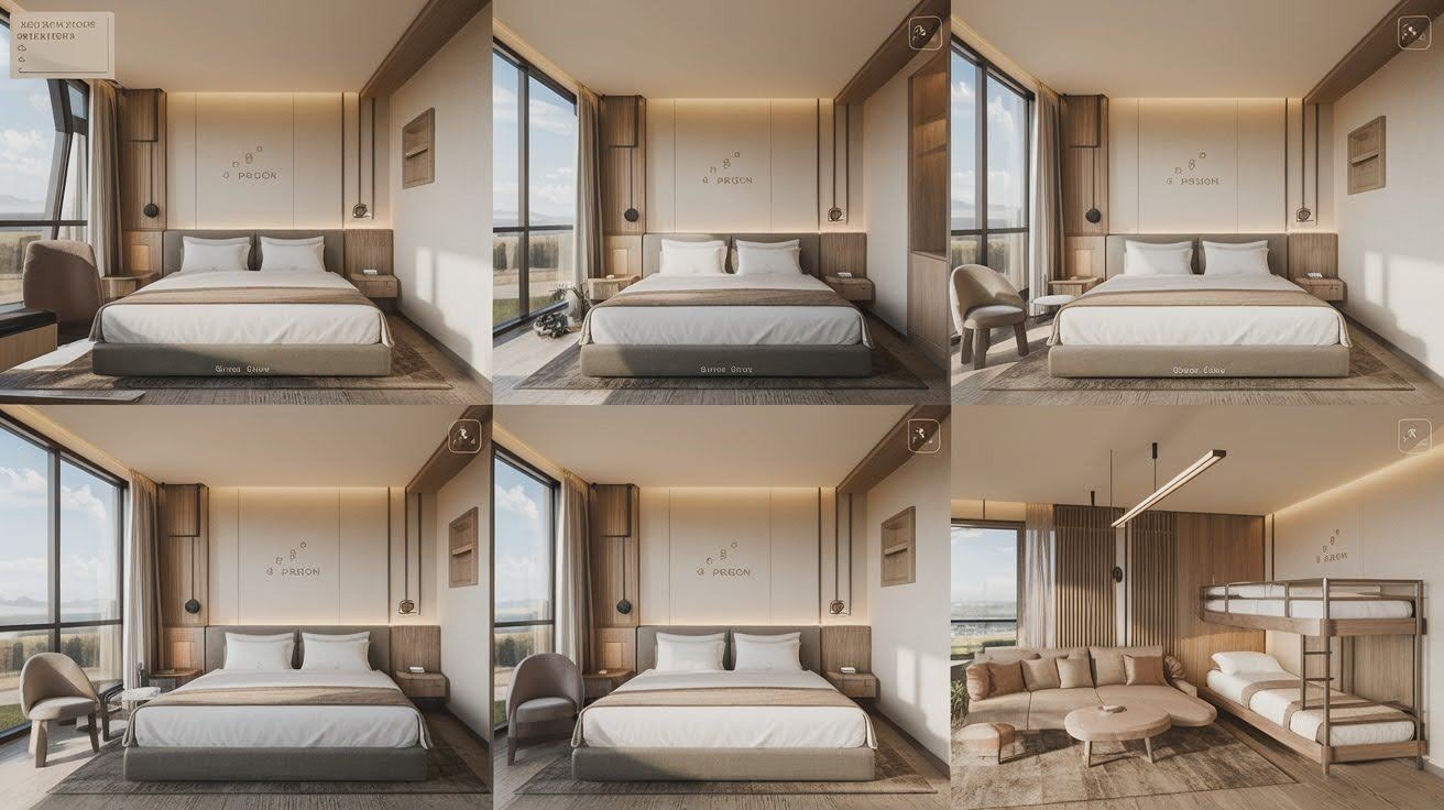 Room Types and Capacity Options