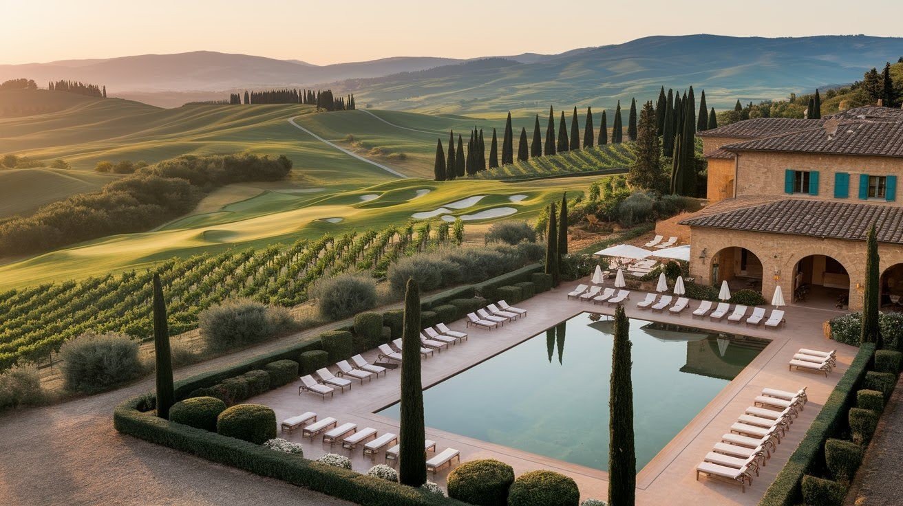 Rosewood Castiglion del Bosco near Montalcino