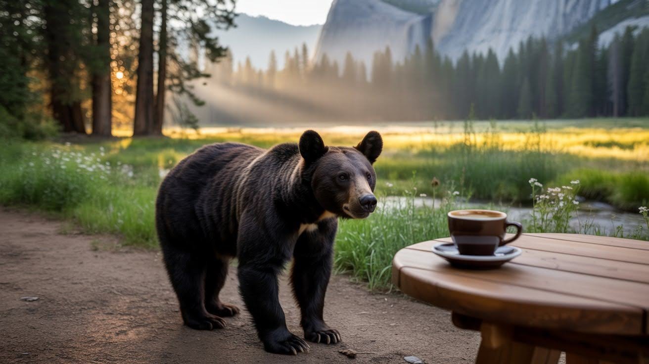 Bear Sightings and Coffee Walk