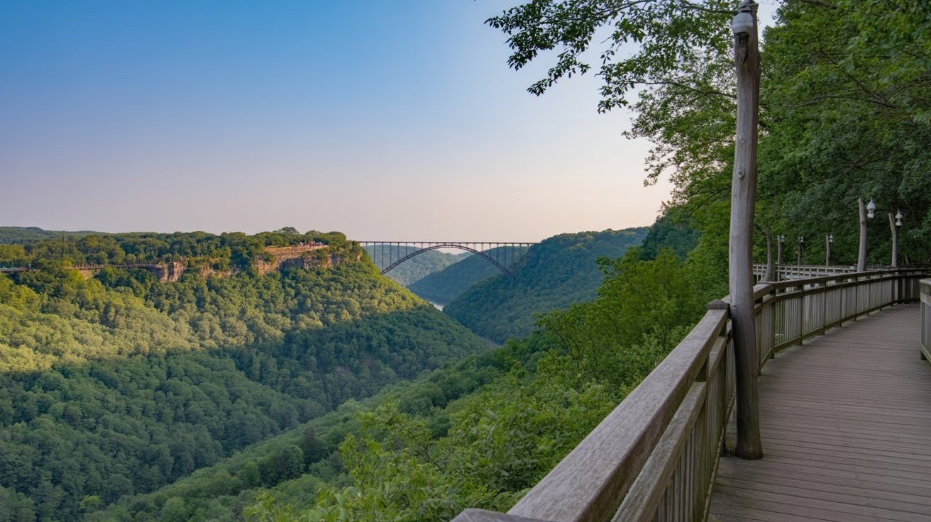 Canyon Rim Visitor Center Overlooks (Upper and Lower Viewpoints)