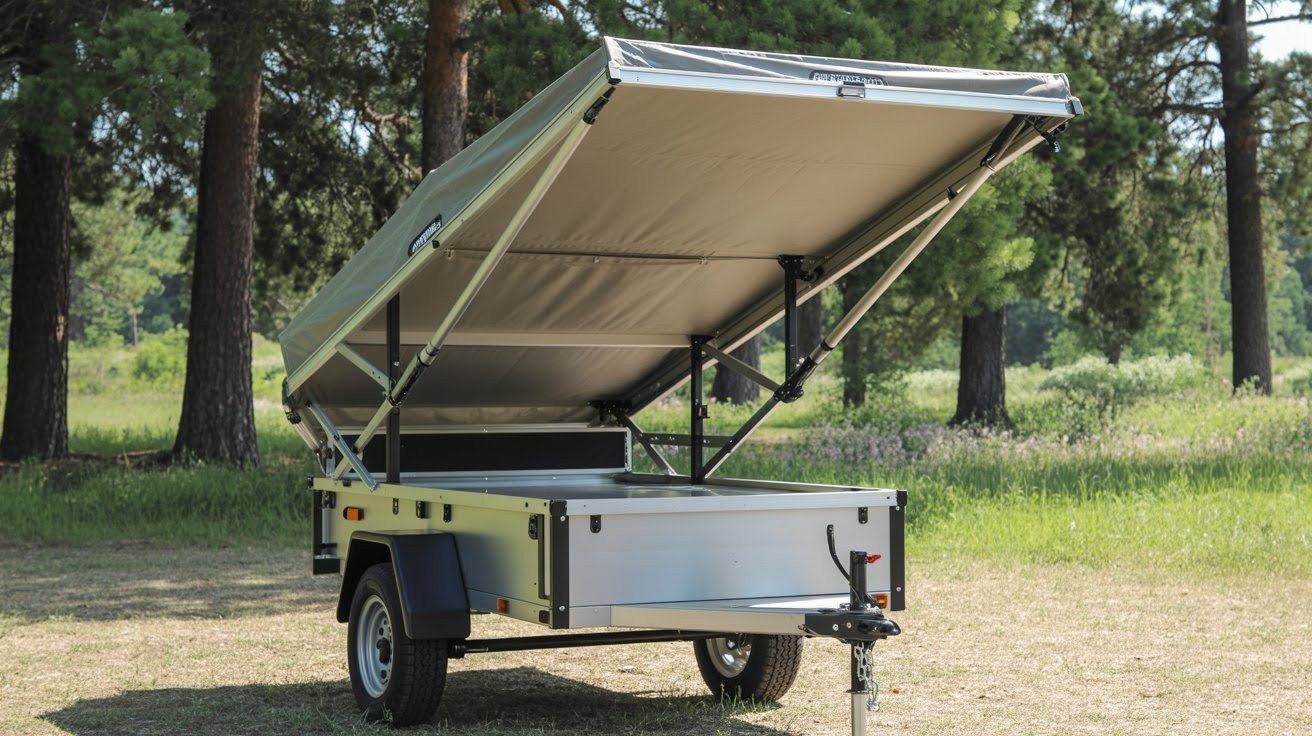 Expandable Pop-Up Style DIY Trailer