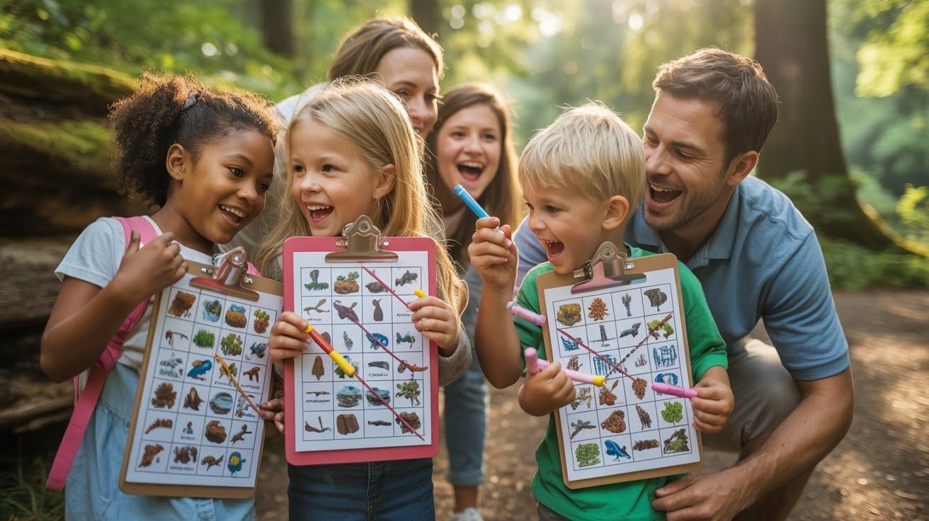 Nature Bingo Card Adventure