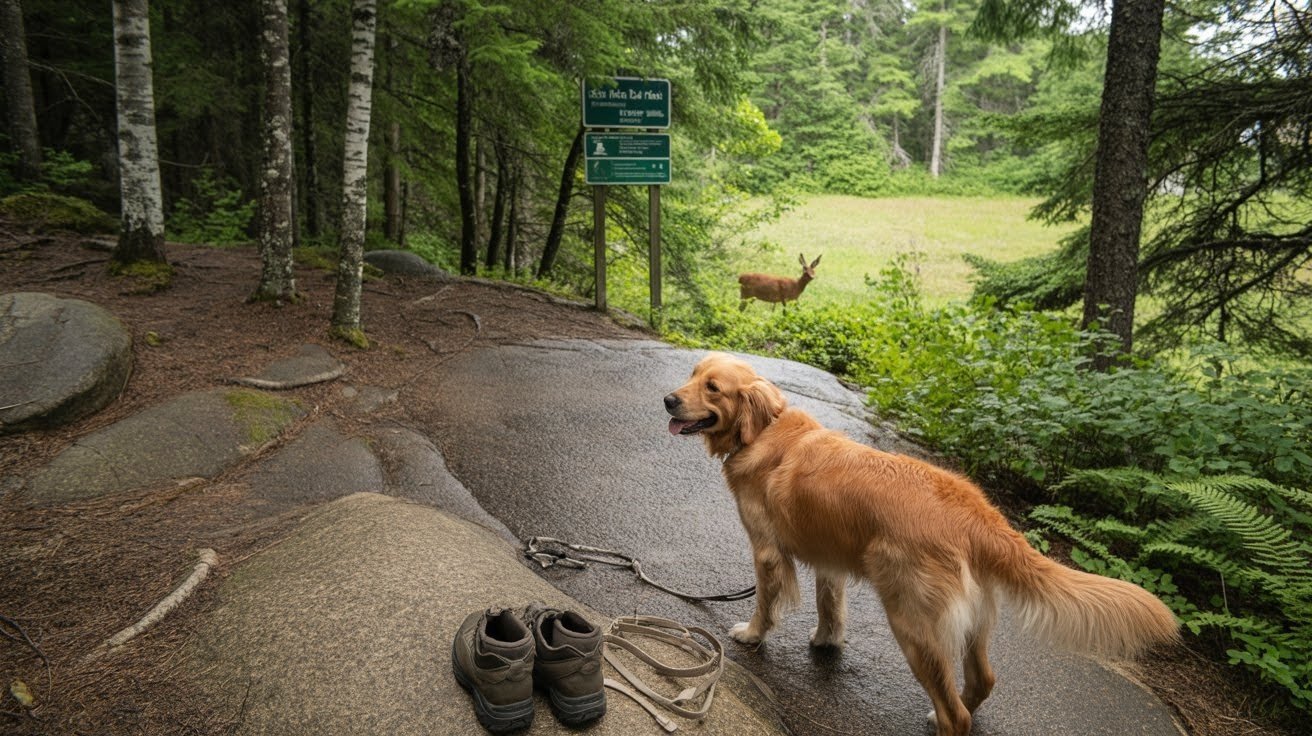 Pet Policy and Leash Requirements at Acadia