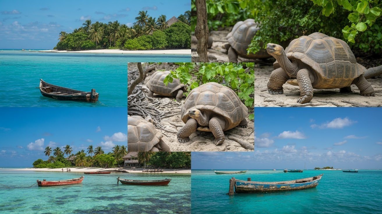 Prison Island Giant Tortoises