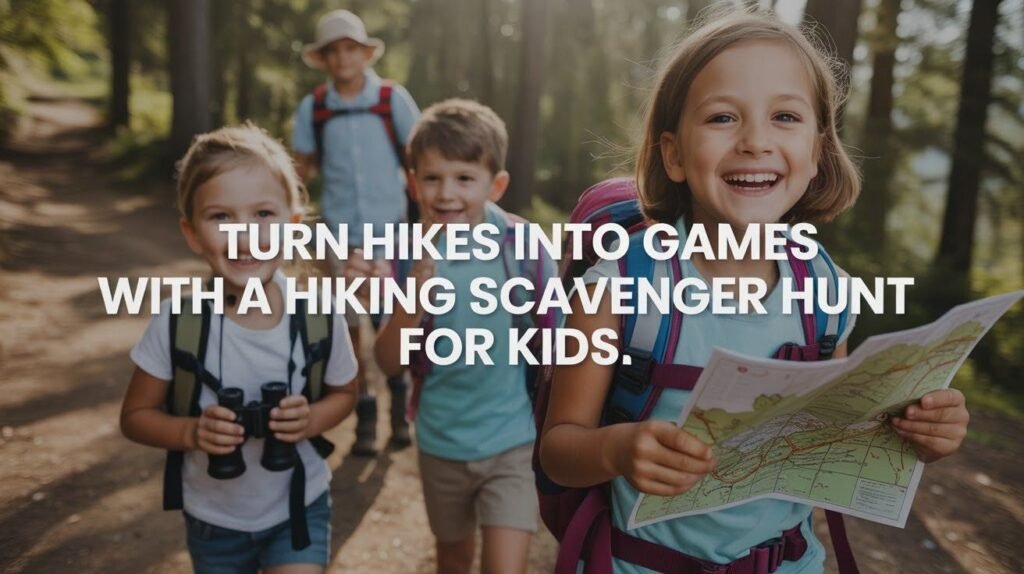 Turn Hikes Into Games with a Hiking Scavenger Hunt for Kids