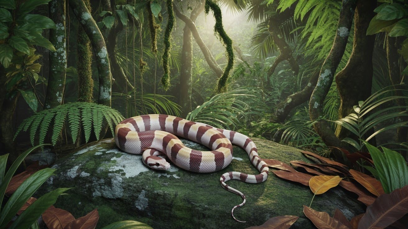 Visiting the Pink Boa Habitat