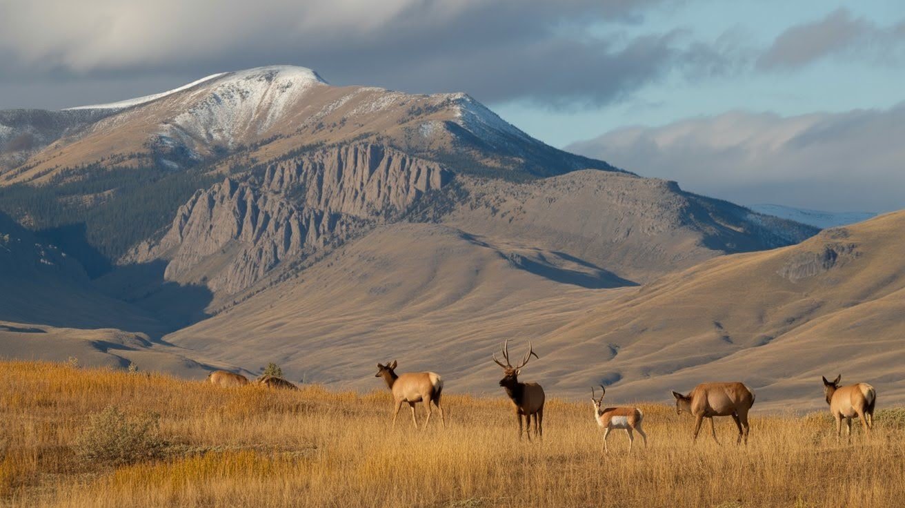 Yellowstone's North Entrance