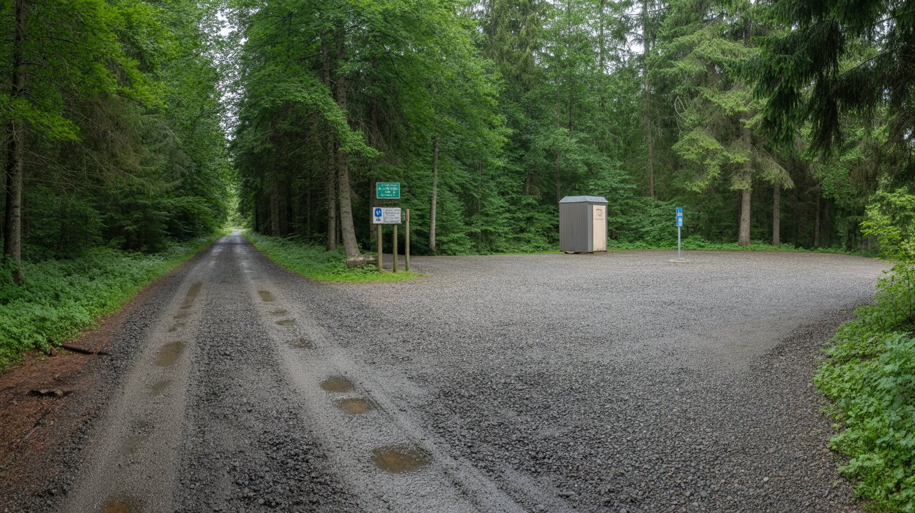 Getting to Chimney Top Rock
