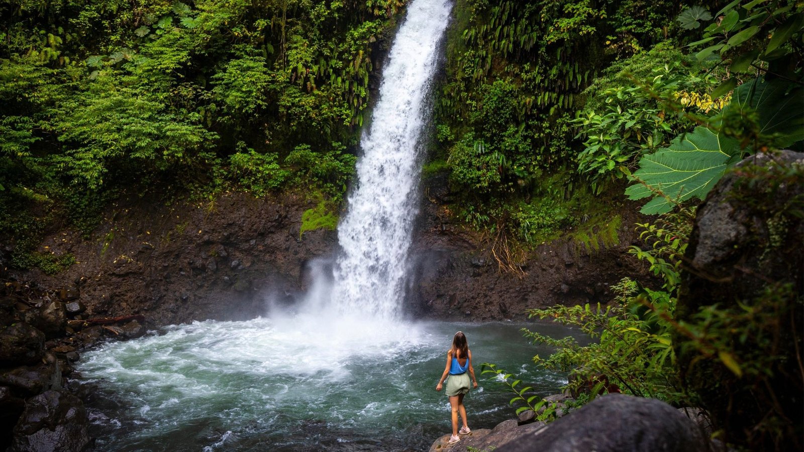 Waterfall Hike and Volcano Views