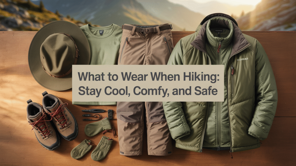 What to Wear When Hiking: Stay Cool, Comfy, and Safe What to Wear When Hiking