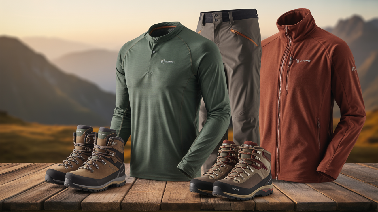 Essential Hiking Clothing from Head to Toe