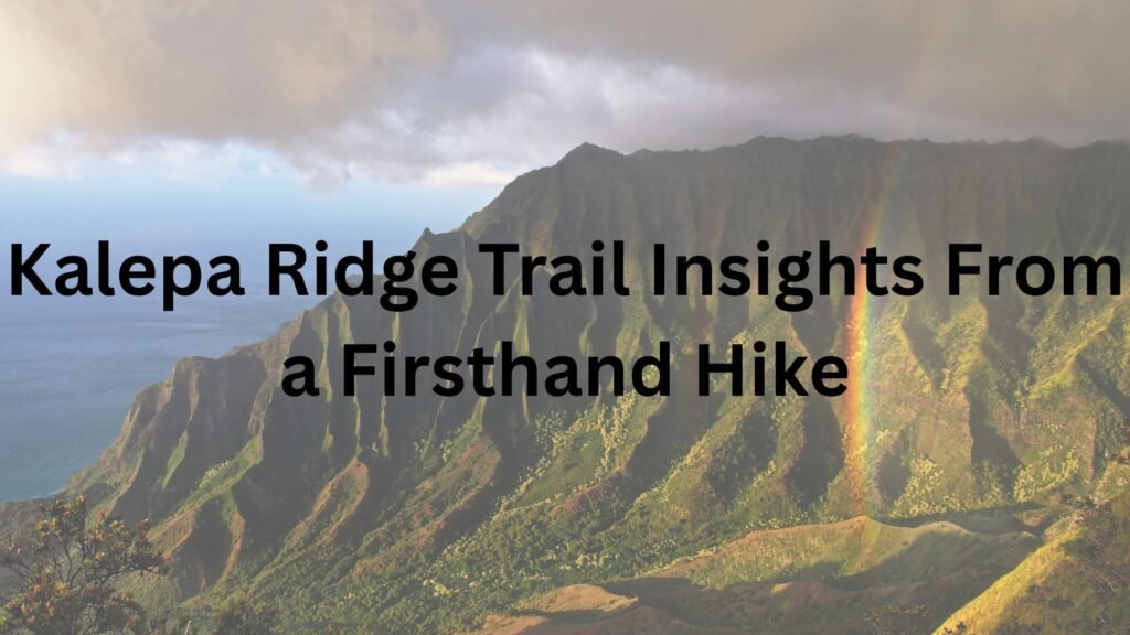 Kalepa Ridge Trail Insights