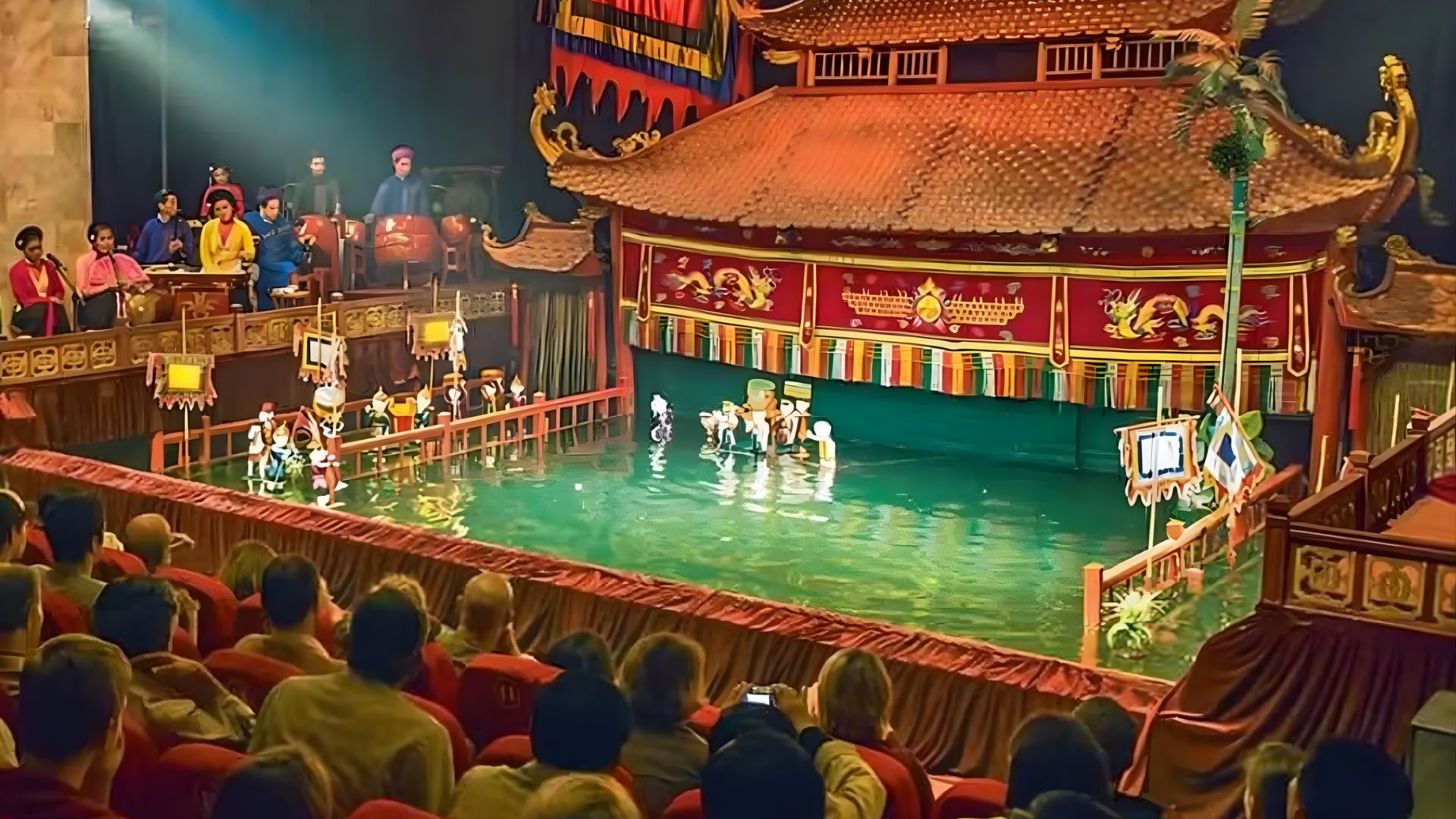 Watch a Traditional Water Puppet Show