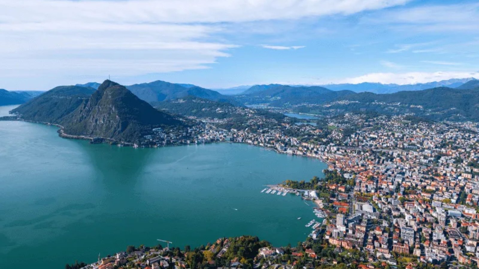 Lake Lugano, Switzerland
