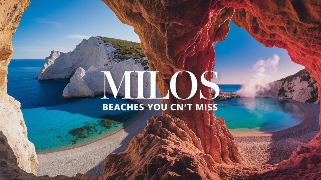 Milos Beaches You Can’t Miss on Your First Trip Milos Beaches