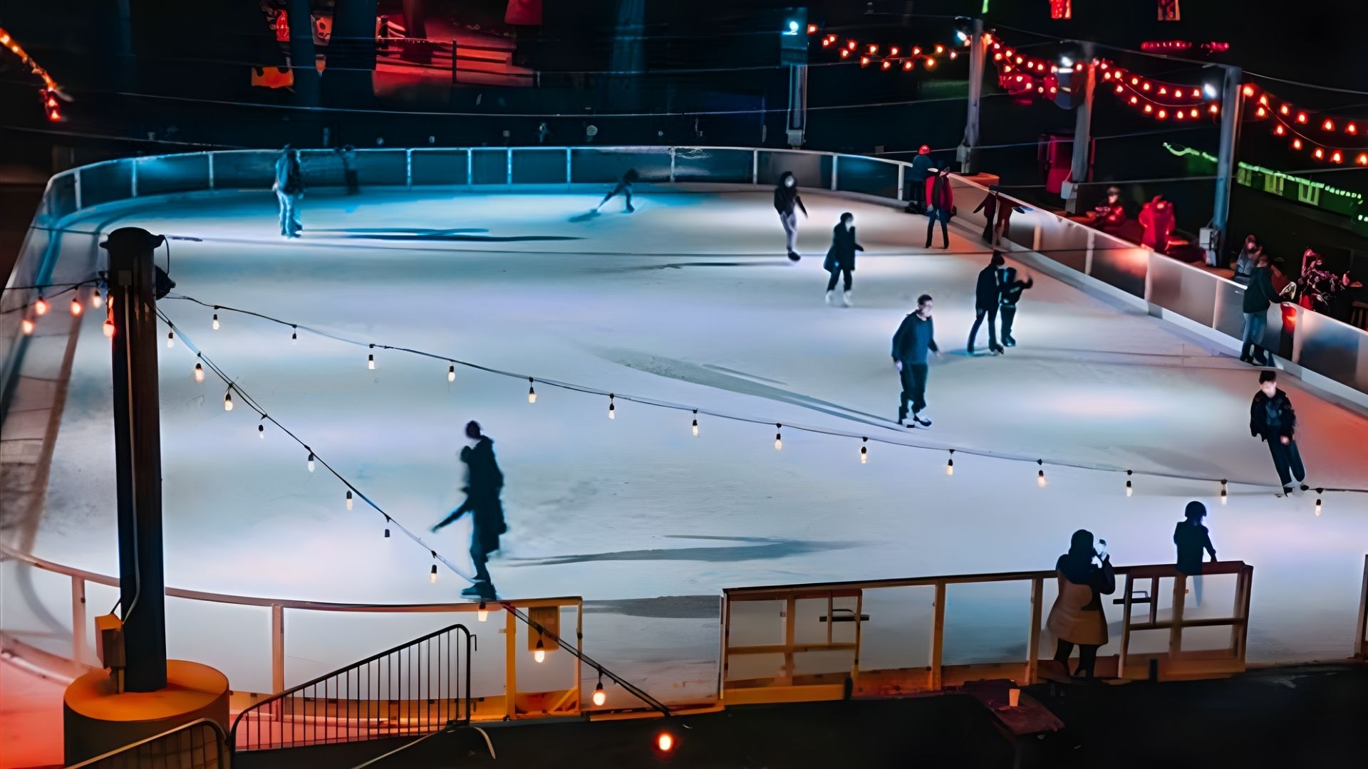 Ice Skate in Lake Arrowhead