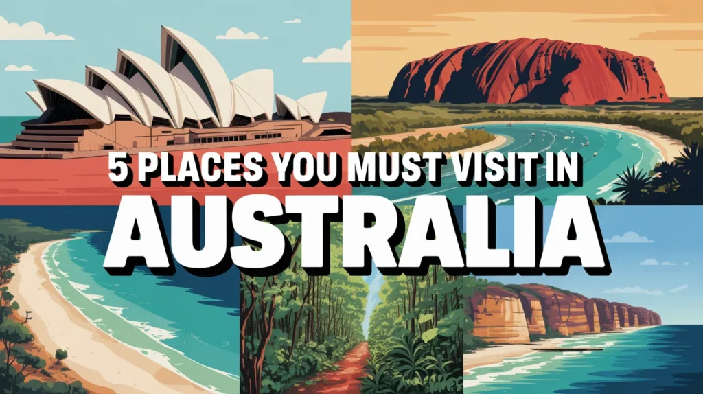 5 Places You Must Visit in Australia 5 Places You Must Visit in Australia