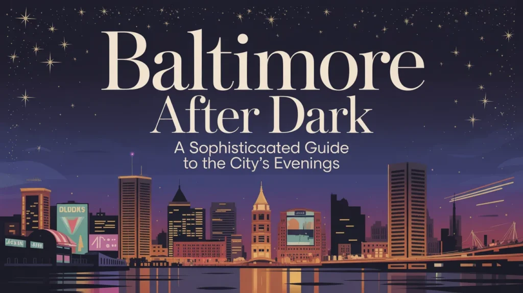 Baltimore After Dark: A Sophisticated Guide to the City’s Evenings Baltimore After Dark