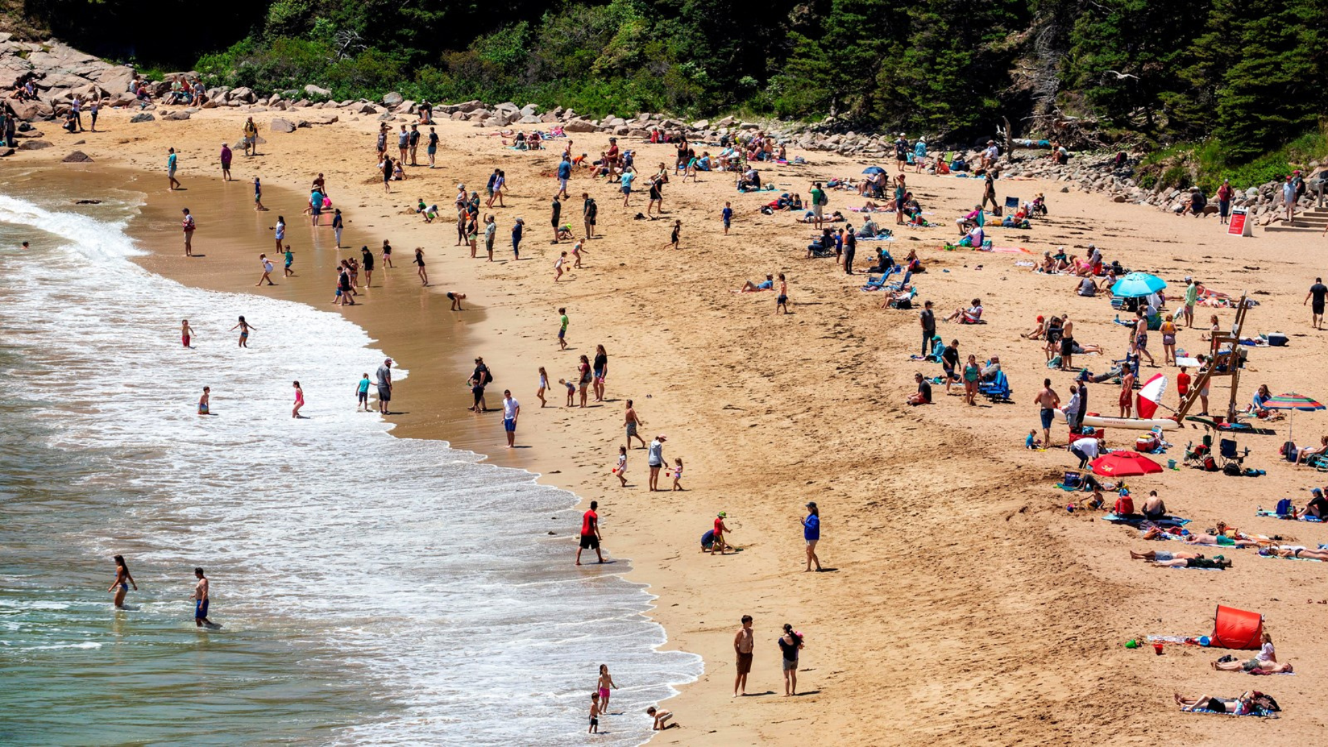 1. Sand Beach