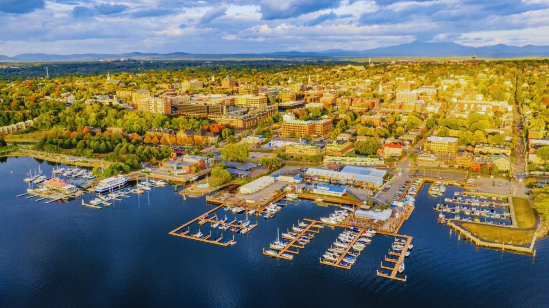 Visit Burlington's Waterfront Park