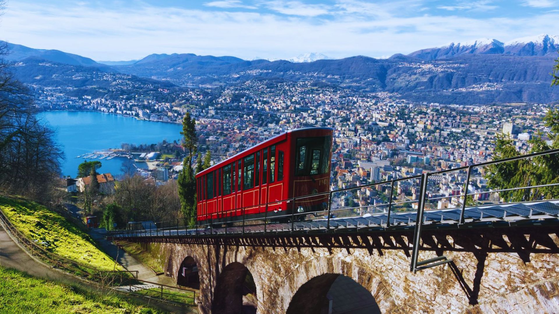 Ride the Funicular to Monte Brè