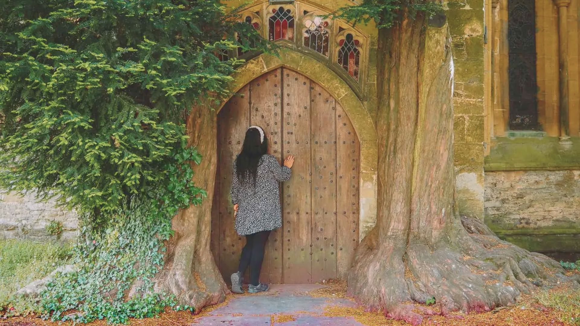 Visit St Edward's Church & the Famous Yew Tree Door