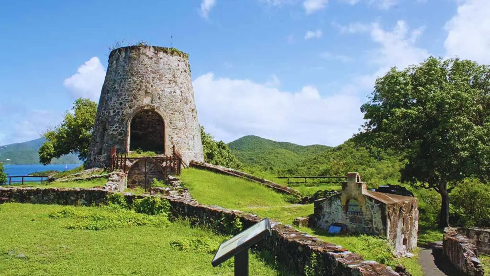 Visit the Annaberg Sugar Plantation Ruins