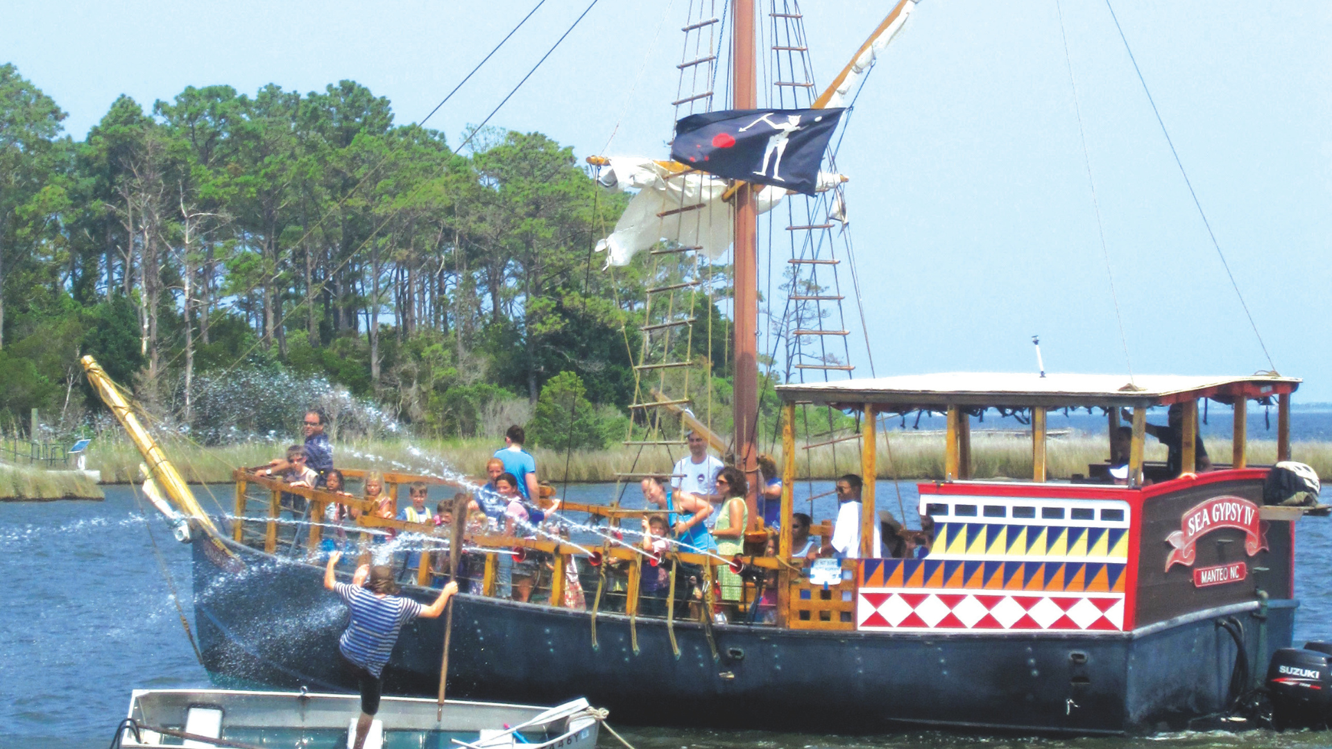 23. Take a Pirate-Themed Boat Trip