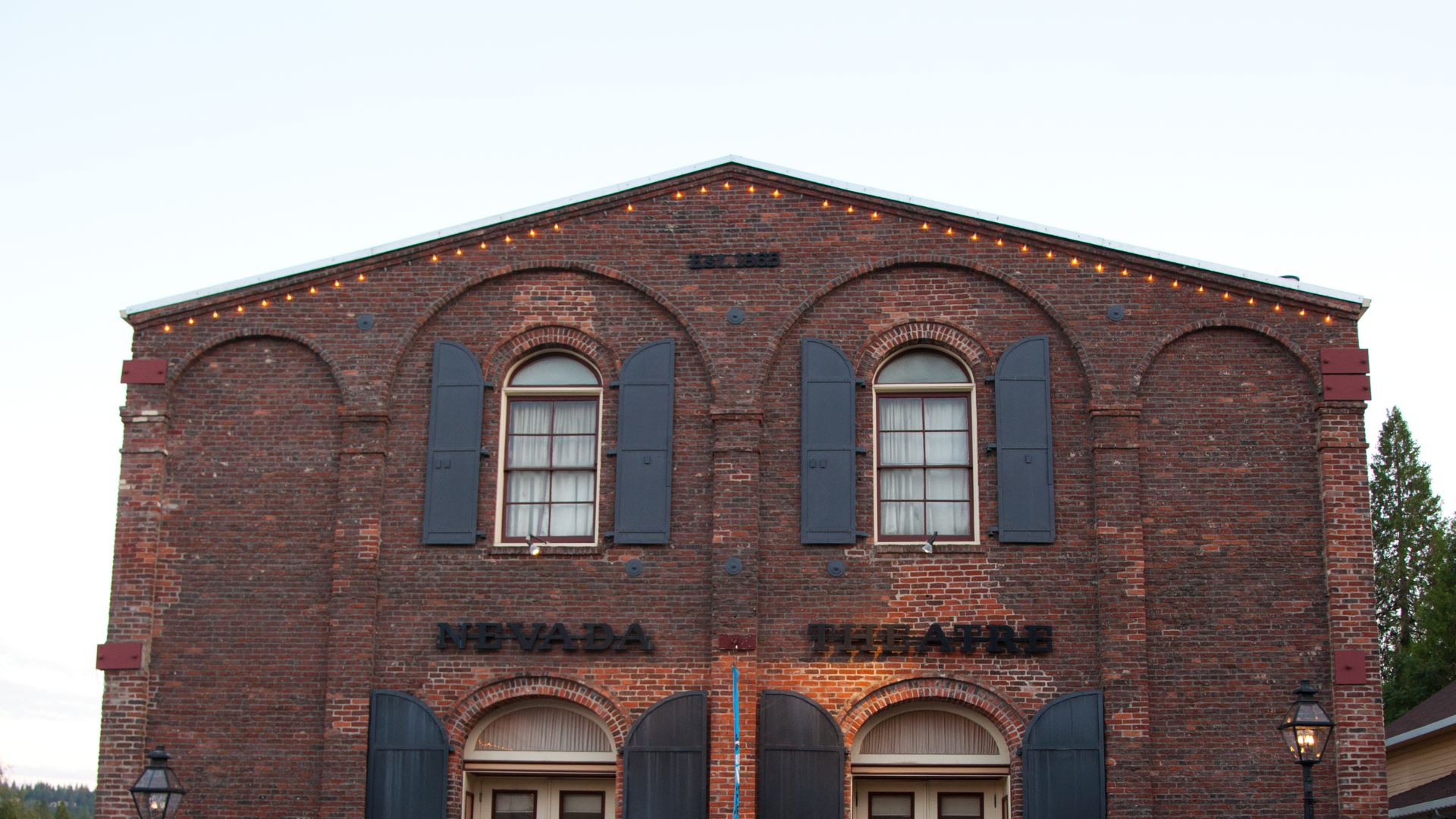 2. Catch a Show at the Nevada Theatre (California's Oldest)
