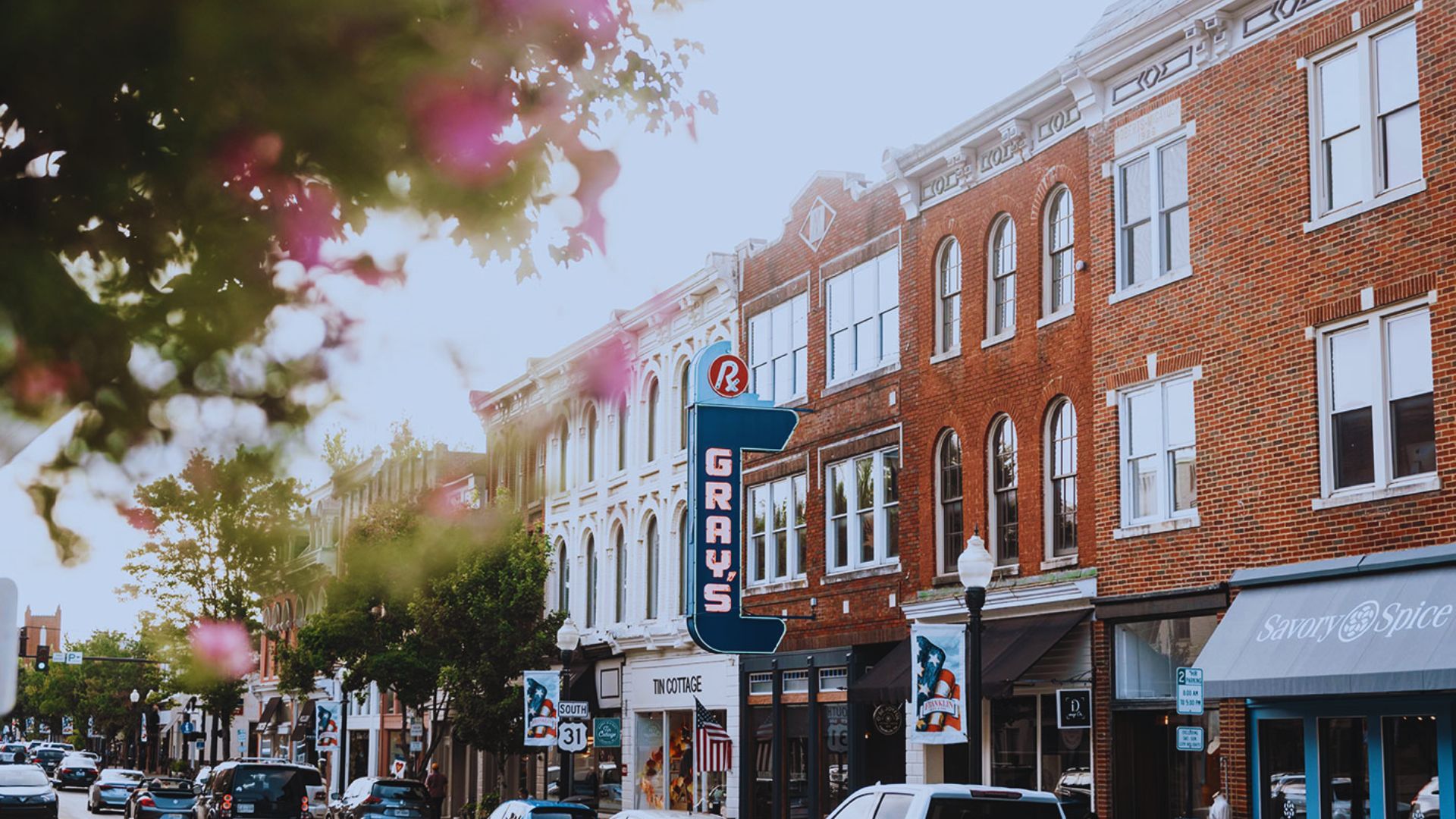 Walk Downtown Franklin Historic District
