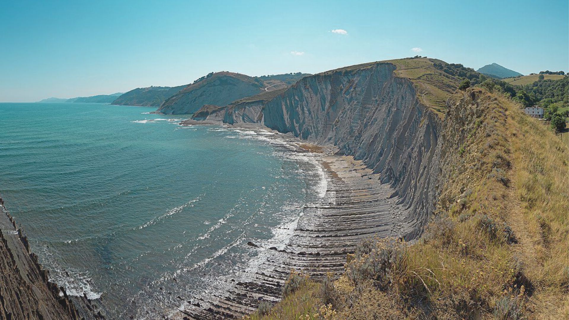 Find the Flysch Coast in Zumaia