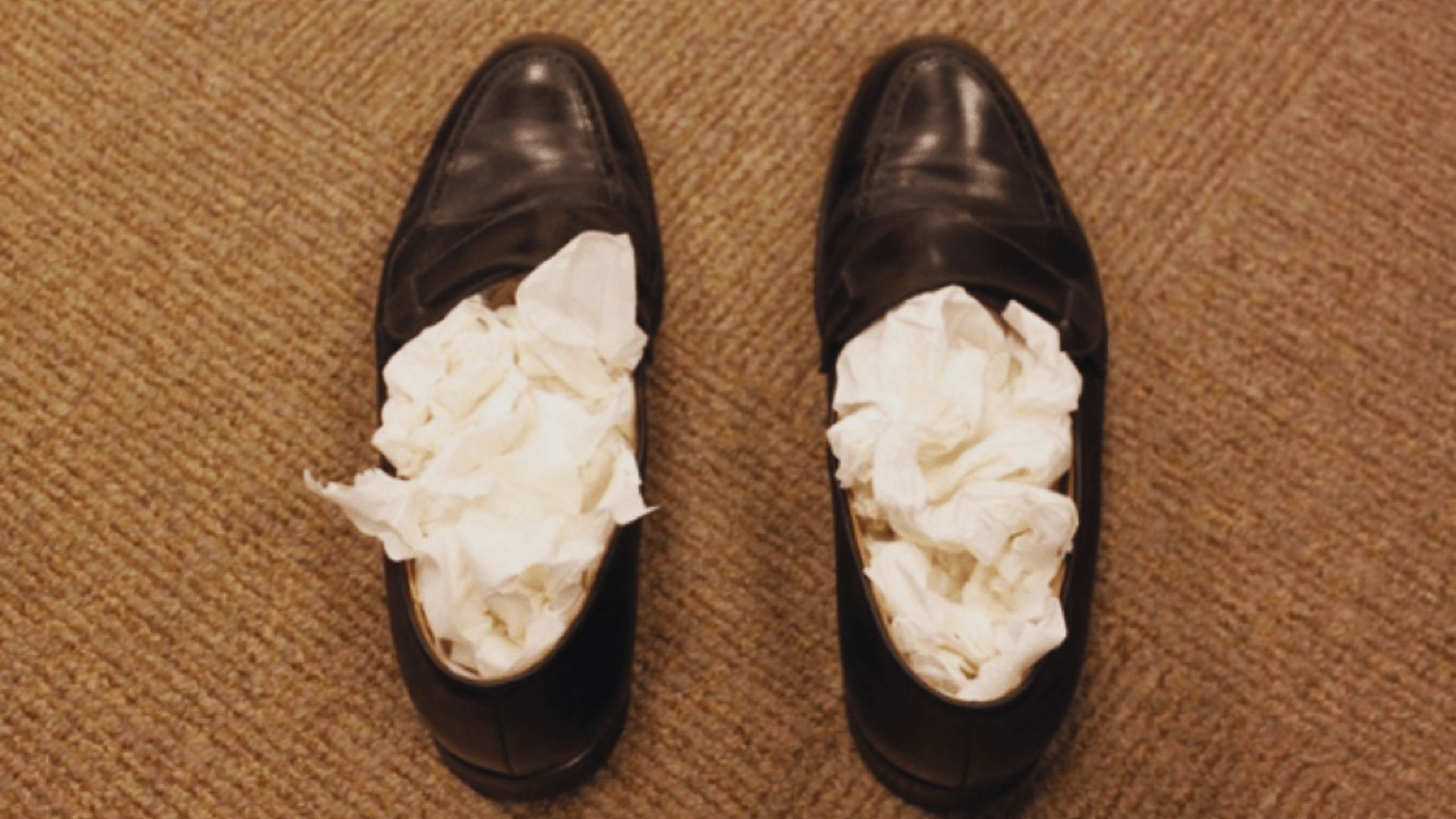 Stuffing Shoes With Socks and Clothing