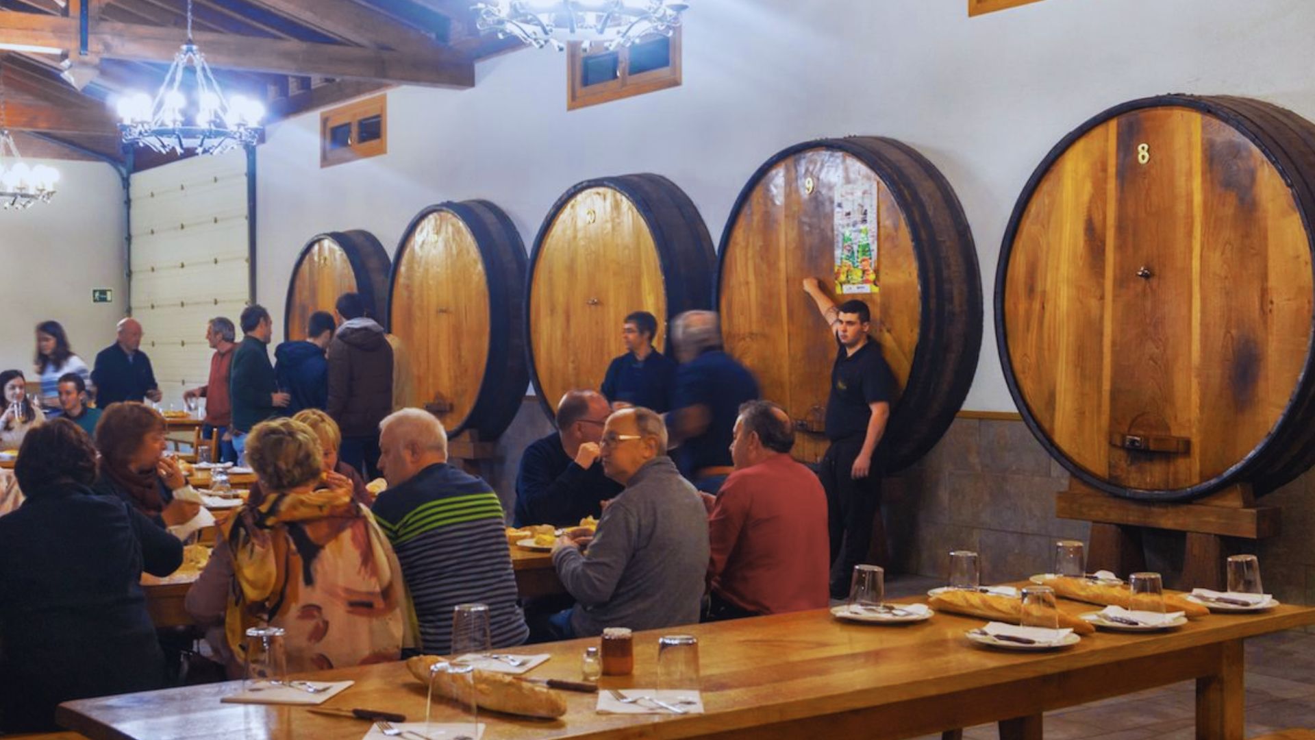 Eat and Drink at a Traditional Basque Cider House (Sidrería)
