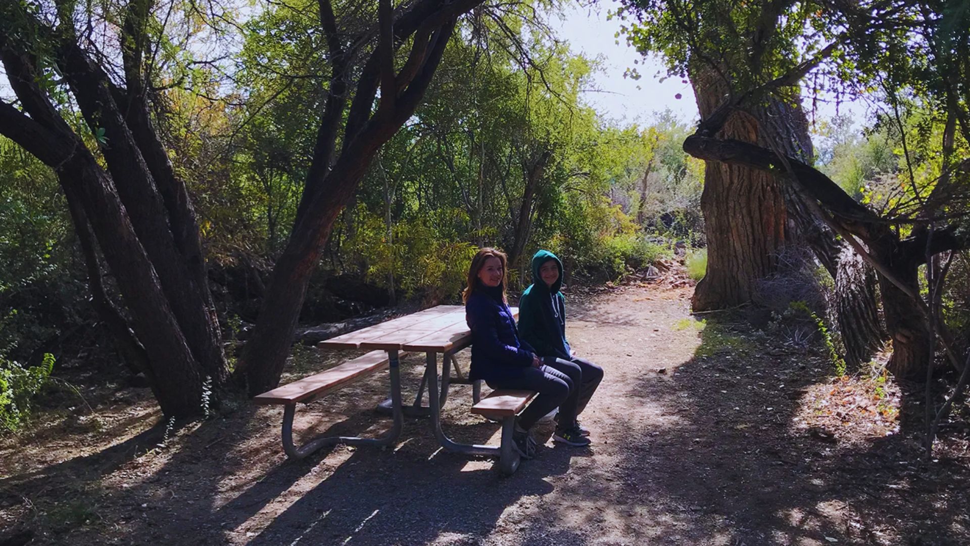 Picnic at Dugout Wells