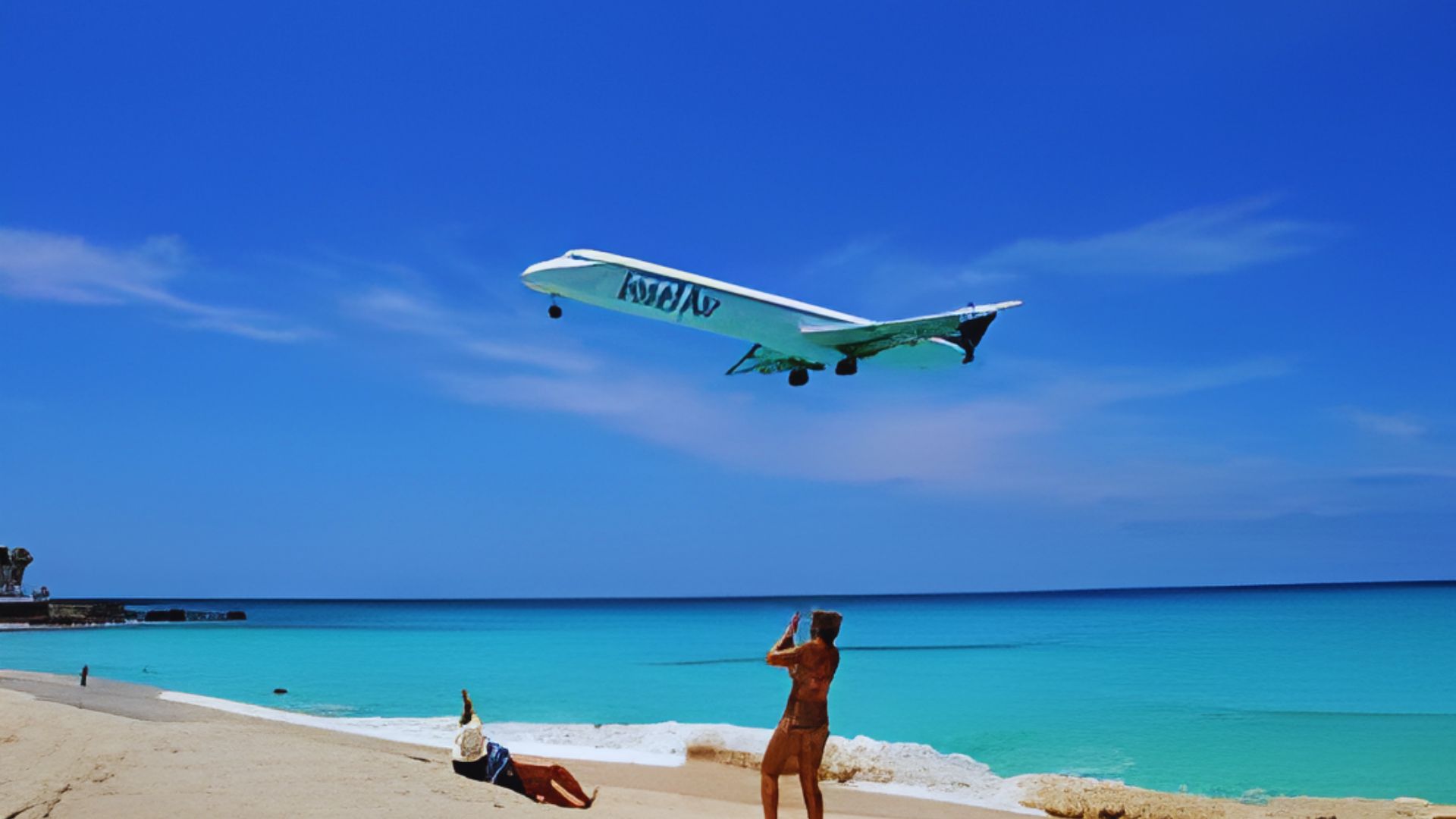 Maho Beach :Extreme Plane Spotting on the Dutch Side