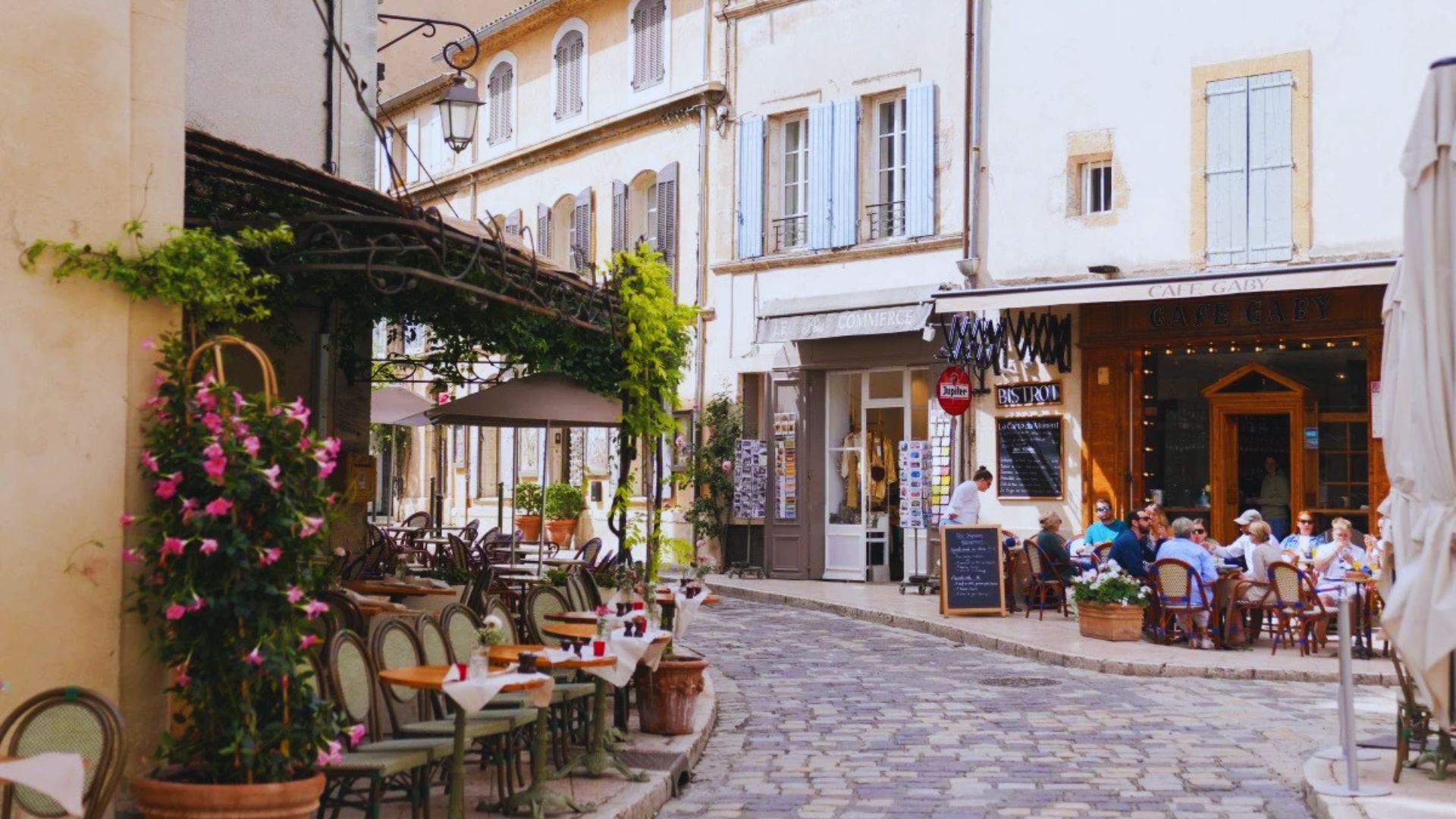 Arrival in Provence
