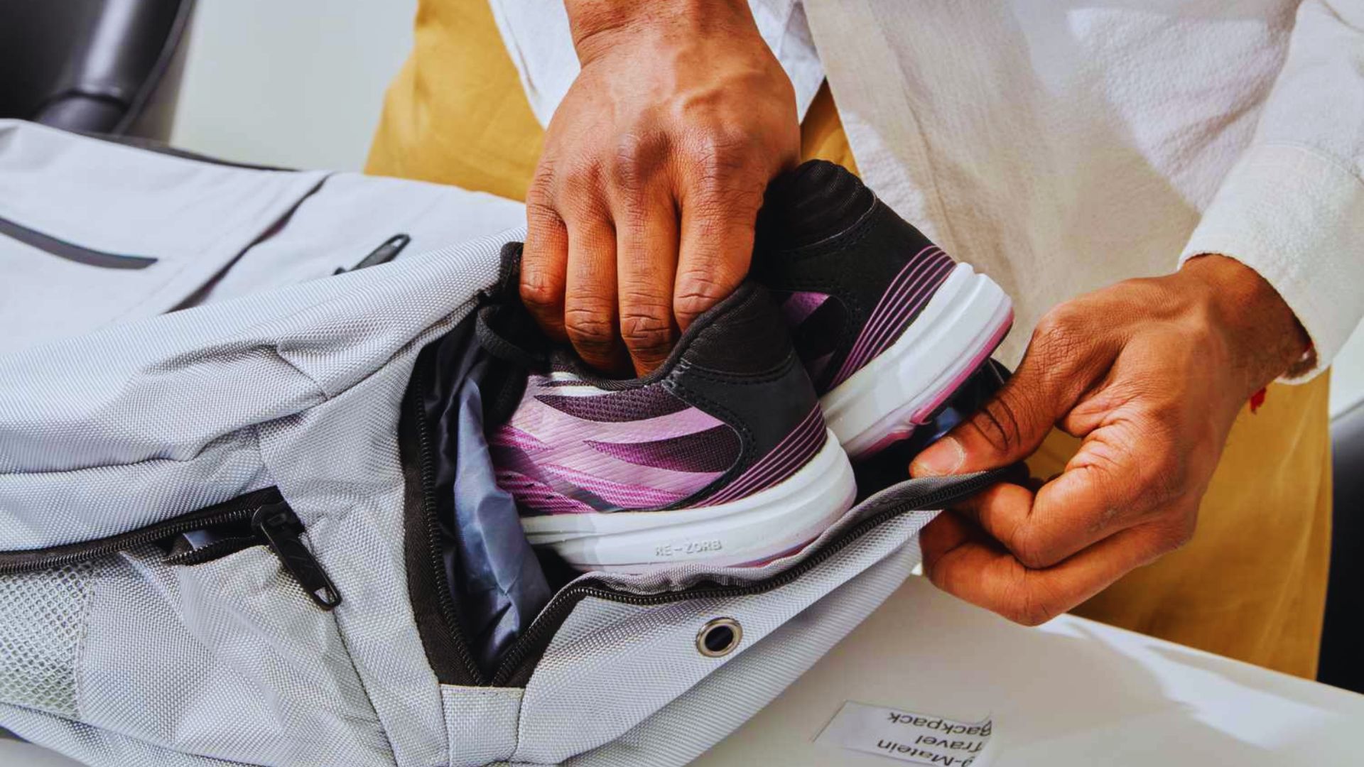 How to Pack Shoes in a Backpack or Duffel Bag