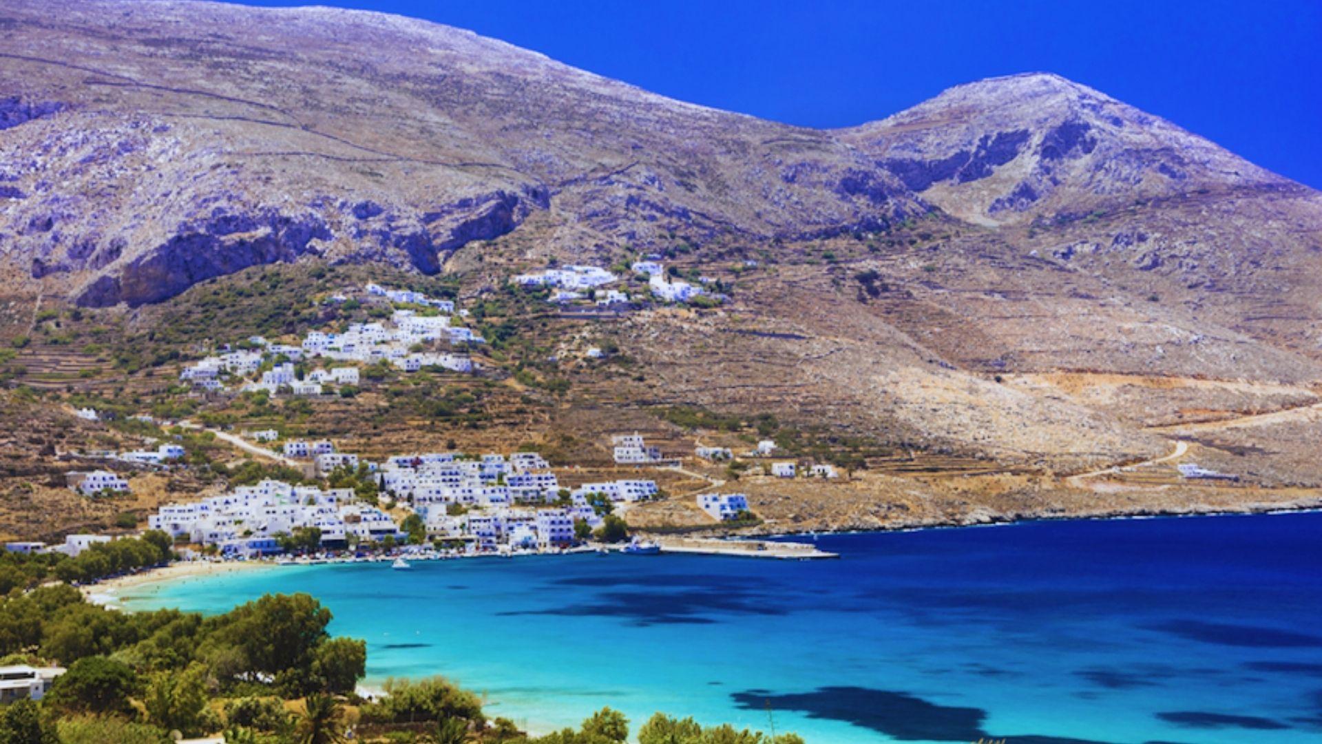 Scenic view of Kythira Island, Greece, showcasing its lush landscapes and stunning coastline.