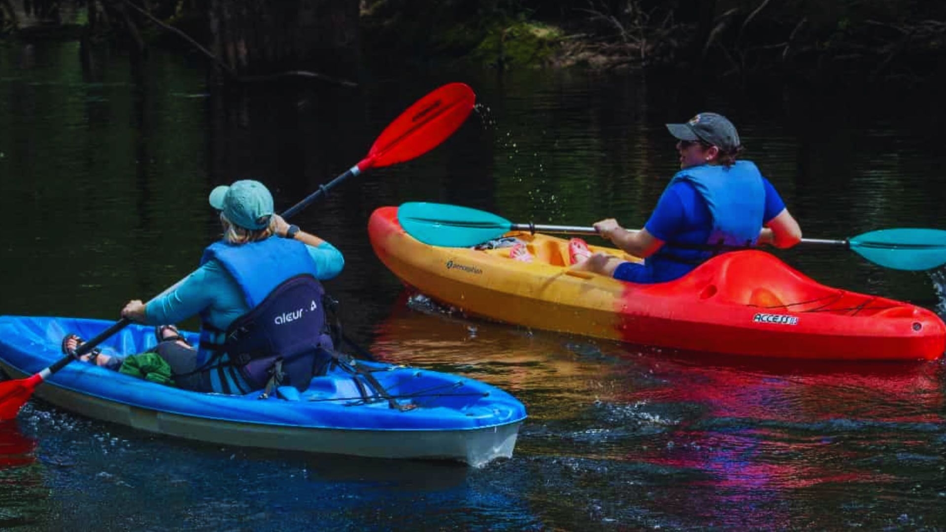 Kayaking on Waccamaw River
