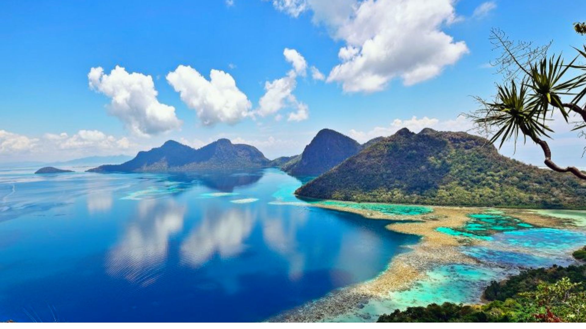 Scenic view of El Nido, a stunning island in the Philippines, featuring lush greenery and crystal-clear waters.