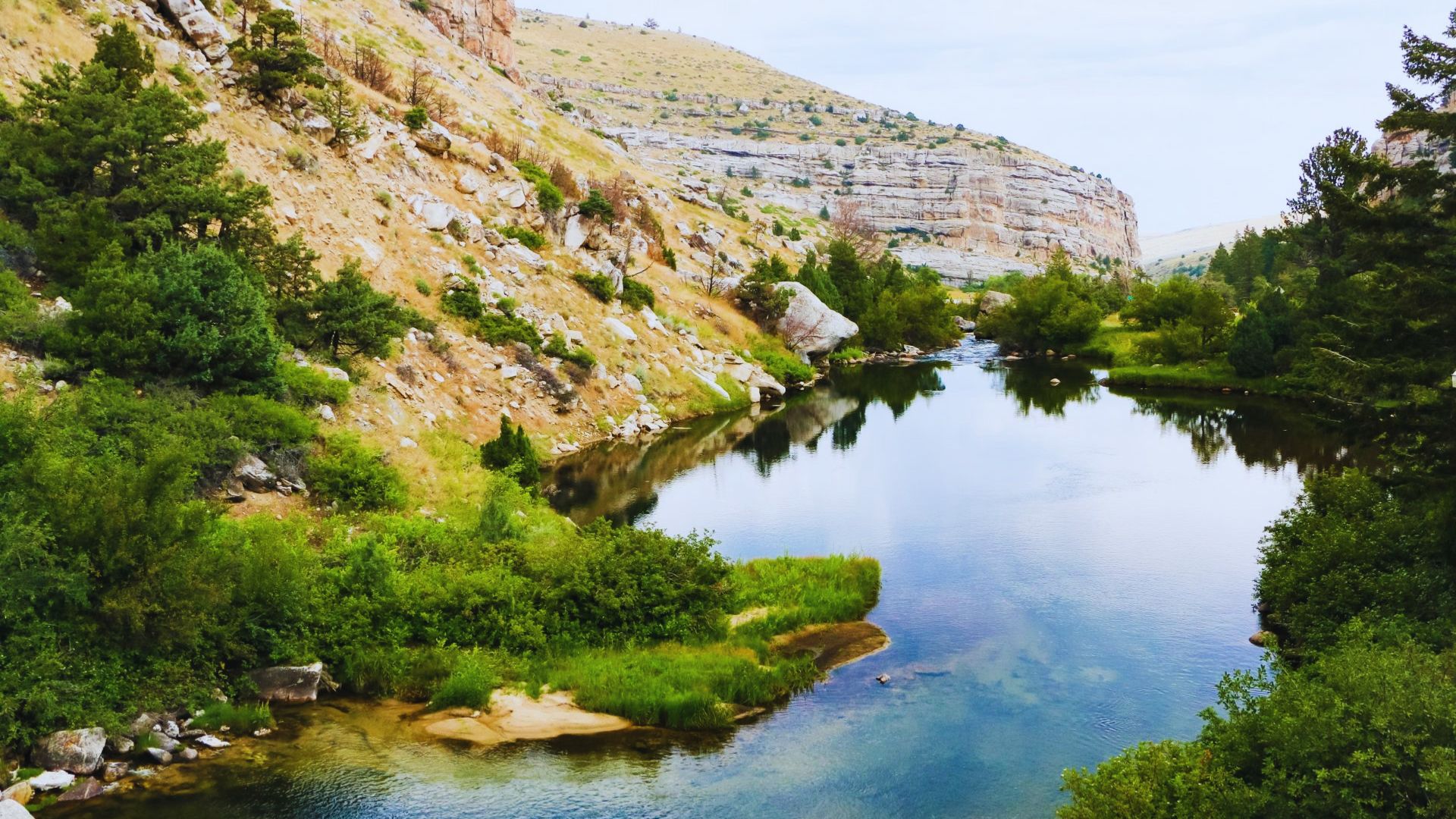 Trout Pool at Sinks Canyon